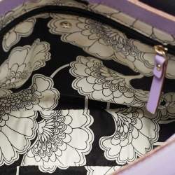 Pre Owned Kate Spade New Bond Street Sawyer Lilac Leather Hobo