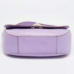 Pre Owned Kate Spade New Bond Street Sawyer Lilac Leather Hobo