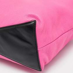 مملوكة مسبقًا حقيبة يد توتس كيت سبيد ليروي ستريت لينسلي جلد وردي فاقع 