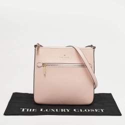 مملوكة مسبقًا Kate Spade North South Sadie Pink Leather Crossbody Bag