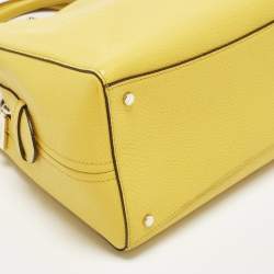 مملوكة مسبقًا Kate Spade Leila Triple Compartment Yellow Leather Tote
