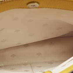 مملوكة مسبقًا Kate Spade Leila Triple Compartment Yellow Leather Tote