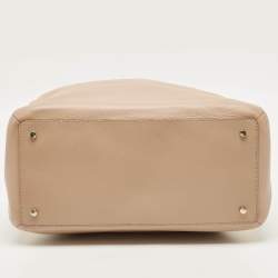 Pre Owned Kate Spade Lombard Street Neve Peach Leather Tote