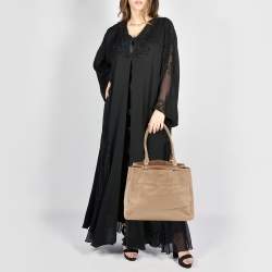 Pre Owned Kate Spade Lombard Street Neve Peach Leather Tote