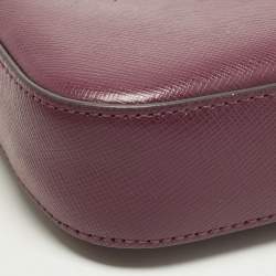 Pre Owned Kate Spade Burgundy Leather Crossbody Bag
