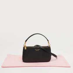 مملوكة مسبقًا Kate Spade Morgan Black Saffiano Leather East West Shoulder Bag
