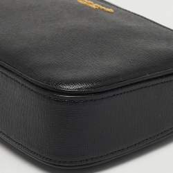 مملوكة مسبقًا Kate Spade Morgan Black Saffiano Leather East West Shoulder Bag