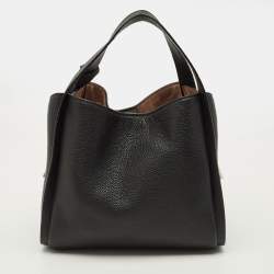 مملوكة مسبقًا Kate Spade Knott Medium Black Leather Crossbody Tote