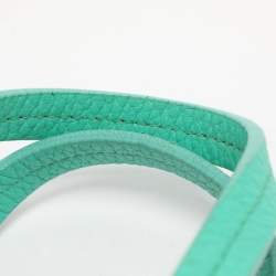 مملوكة مسبقًا حقيبة ساتشل كيت سبيد جروف كورت ميز قماش مخطط أخضر/بيج وجلد