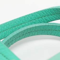 مملوكة مسبقًا حقيبة ساتشل كيت سبيد جروف كورت ميز قماش مخطط أخضر/بيج وجلد