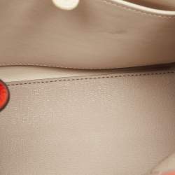 Pre Owned Kate Spade Knott Orange Leather Satchel