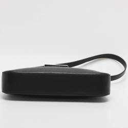 مملوكة مسبقًا حقيبة كتف كيت سبيد ريغان جلد أسود صغيرة