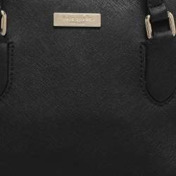 Pre Owned Kate Spade Reiley Black Leather Satchel