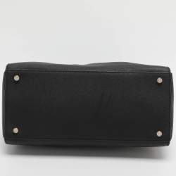 Pre Owned Kate Spade Reiley Black Leather Satchel