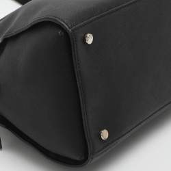 Pre Owned Kate Spade Reiley Black Leather Satchel