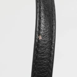 Pre Owned حقيبة كروس كيت سبيد ميلي غروف جلد أبيض/أسود