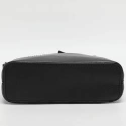 Pre Owned حقيبة كروس كيت سبيد ميلي غروف جلد أبيض/أسود