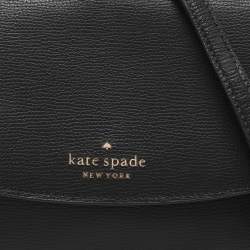 مملوكة مسبقًا Kate Spade Black Leather Crossbody Bag