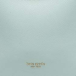 مملوكة مسبقًا Kate Spade Roulette Medium Light Green Leather Messenger Bag 