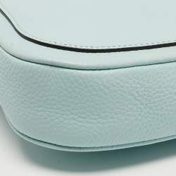 مملوكة مسبقًا Kate Spade Roulette Medium Light Green Leather Messenger Bag 