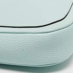 مملوكة مسبقًا Kate Spade Roulette Medium Light Green Leather Messenger Bag 