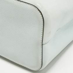 مملوكة مسبقًا Kate Spade Marti Light Blue Leather Bucket Bag