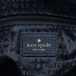 مملوكة مسبقًا Kate Spade Evangelie Large Black Leather Tote