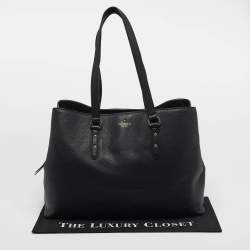 مملوكة مسبقًا Kate Spade Evangelie Large Black Leather Tote
