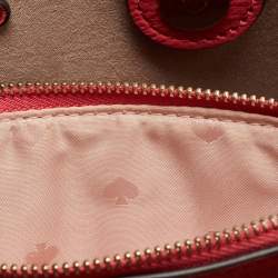 مملوكة مسبقًا Kate Spade Marti Large Red Leather Bucket Bag