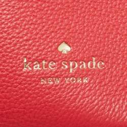 مملوكة مسبقًا Kate Spade Marti Large Red Leather Bucket Bag