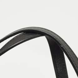 Pre Owned Kate Spade Emerson Place Sam Cream/Black Python Embossed Leather Tote