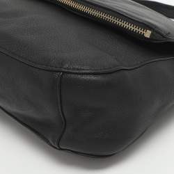 Pre Owned حقيبة كتف كيت سبيد جاكسون جلد متوسطة سوداء