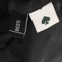 Pre Owned حقيبة كتف كيت سبيد جاكسون جلد متوسطة سوداء