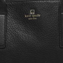 مملوكة مسبقًا Kate Spade Southport Avenue Lydia Black Leather Satchel