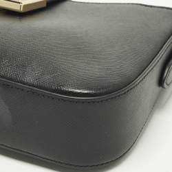Pre Owned Kate Spade Reegan Medium Black Leather Shoulder Bag