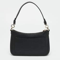 Pre Owned Kate Spade Hudson Black Leather Crossbody Bag