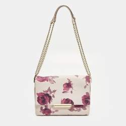 مملوكة مسبقًا Kate Spade Emerson Place Roses Pink Leather Shoulder Bag