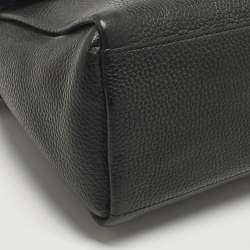 Pre Owned Kate Spade Holden Street Leslie Black Leather Tote