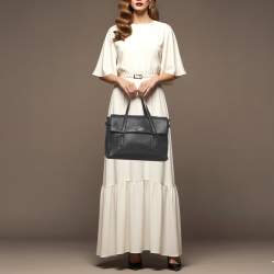 Pre Owned Kate Spade Holden Street Leslie Black Leather Tote