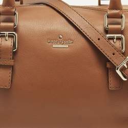 مملوكة مسبقًا Kate Spade Cobble Hill Sami Brown Leather Satchel
