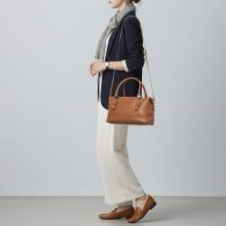 مملوكة مسبقًا Kate Spade Cobble Hill Sami Brown Leather Satchel