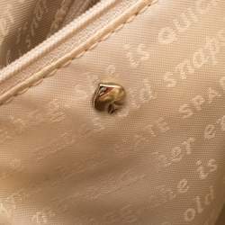 Pre Owned Kate Spade Pink Patent Leather Bowler Bag