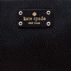 Pre Owned Kate Spade Black Leather Patterson Drive Kona Tote