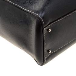 Pre Owned Kate Spade Black Leather Patterson Drive Kona Tote