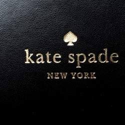 Pre Owned Kate Spade Black Leather Rabbit Little Len Tote