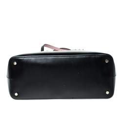 Pre Owned Kate Spade Black Leather Rabbit Little Len Tote