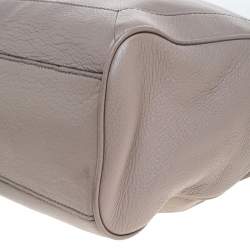 Pre Owned Kate Spade Grey Leather Shoulder Bag