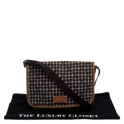 Kate Spade Black Signature Noel Messenger Bag