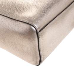 Pre Owned Kate Spade Metallic Leather Tote