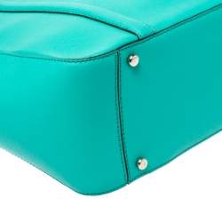 Pre Owned Kate Spade Mint Green Leather Newbury Lane Briar Tote